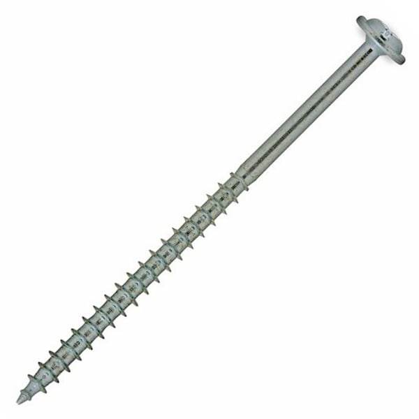 Csh Wood Screw, #8, 2-1/2 in, Zinc Plated Stainless Steel Flange Round Head 2000 PK 0.RWCC08212Z17 - main